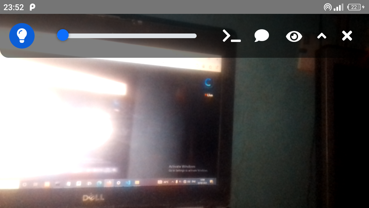 Plumux Studio Mobile Camera View